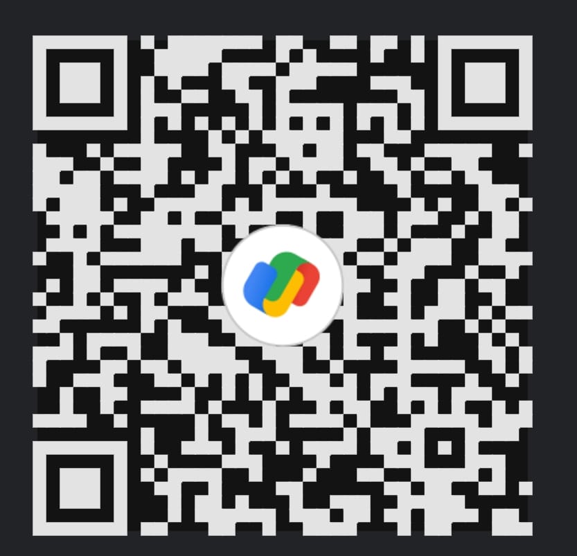 Scan to Pay via GPAY